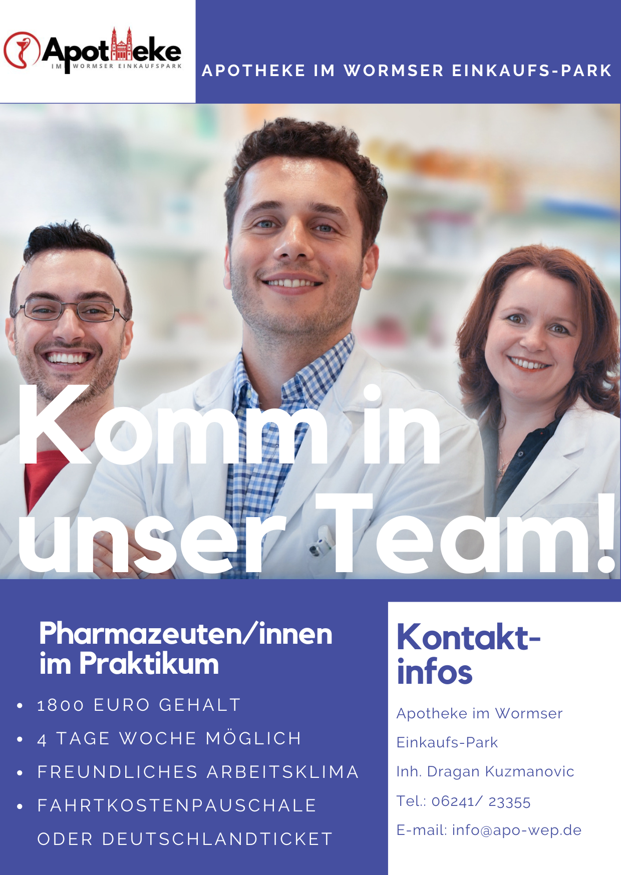 Mehr über den Artikel erfahren PhiP (m/w/d)